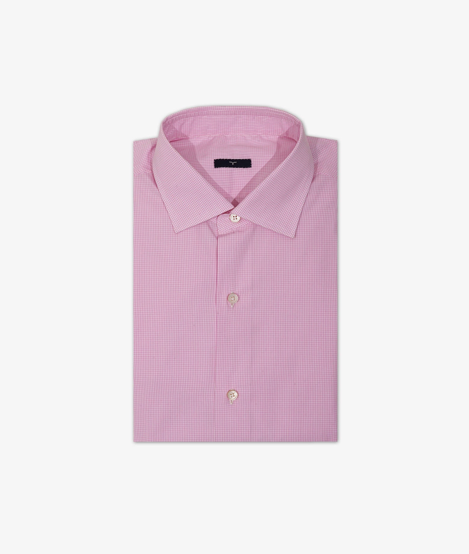 Tailored Cotton Shirt Mayfair Pink Hand Made