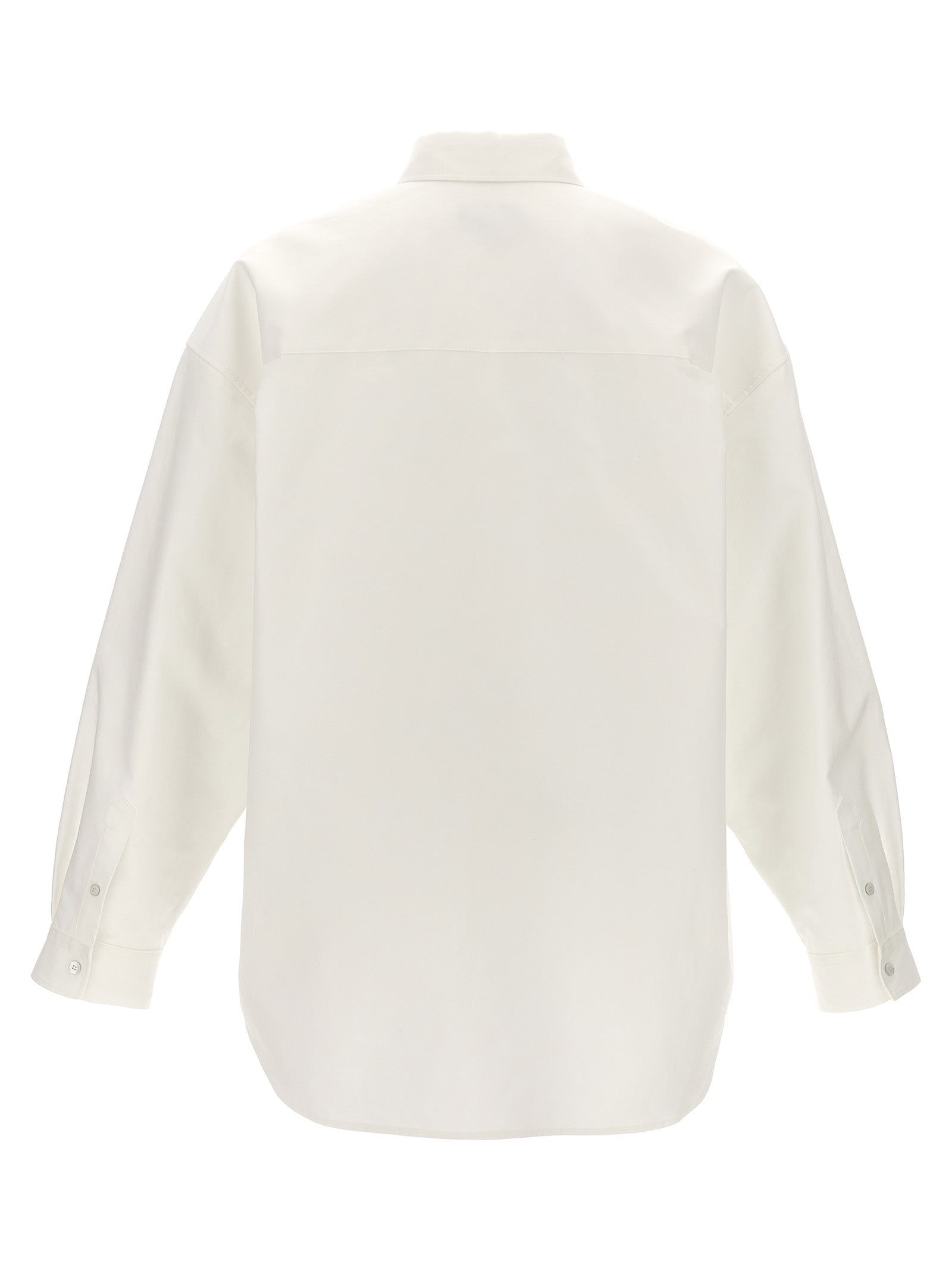 Outerwear shirt White Cotton Shirt, Blouse