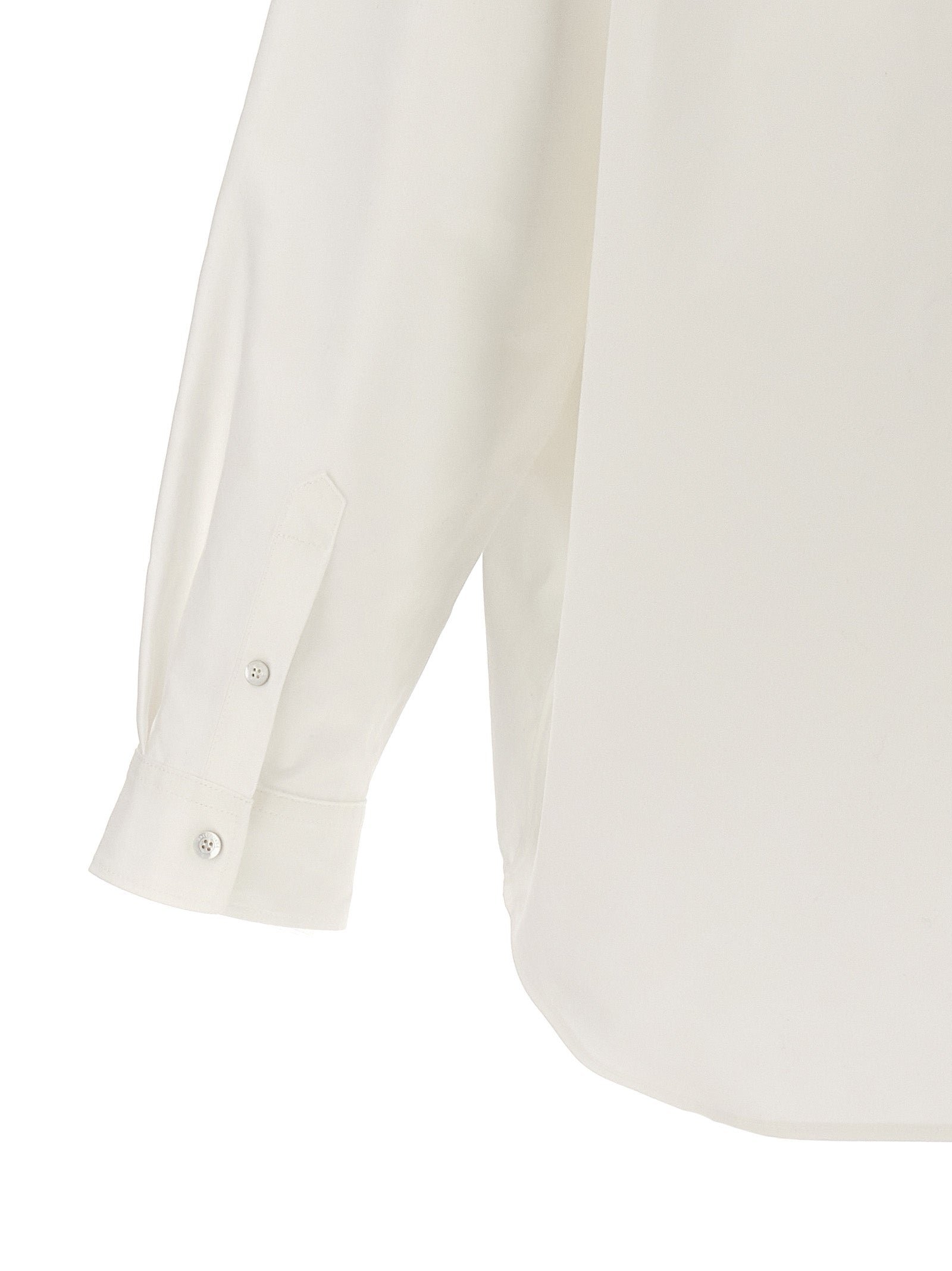 Outerwear shirt White Cotton Shirt, Blouse