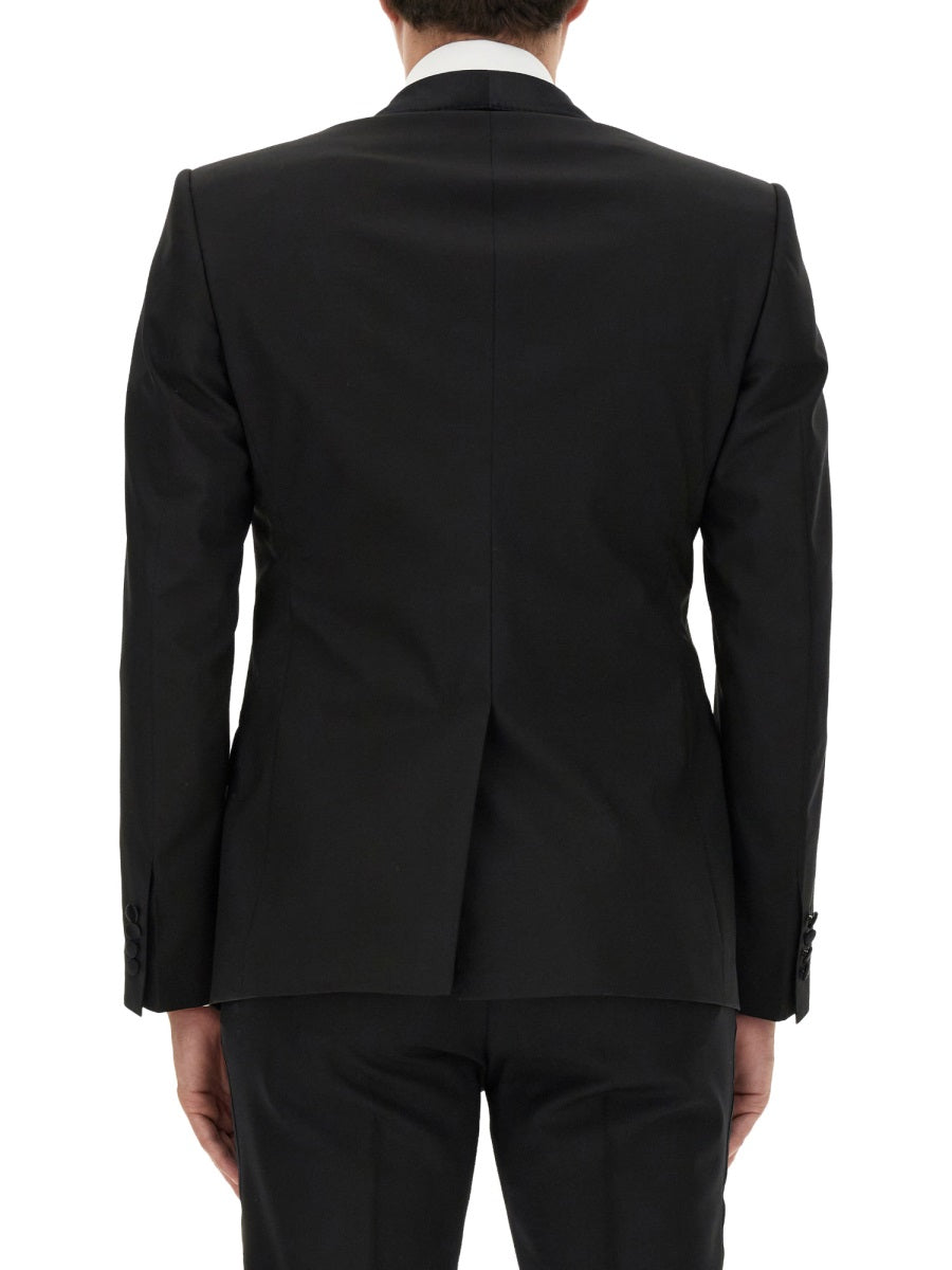 Tailored Jacket Black Virgin Wool