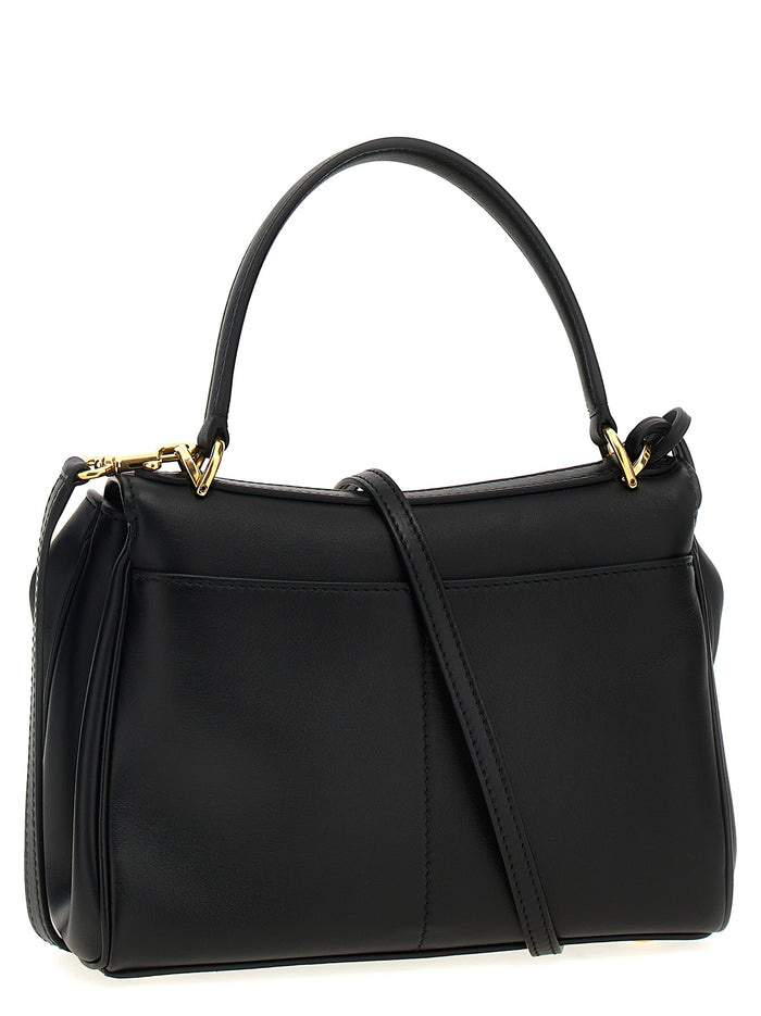 Rodeo Mini Handbag Black Calfskin Leather (bos Taurus) Hand Bags