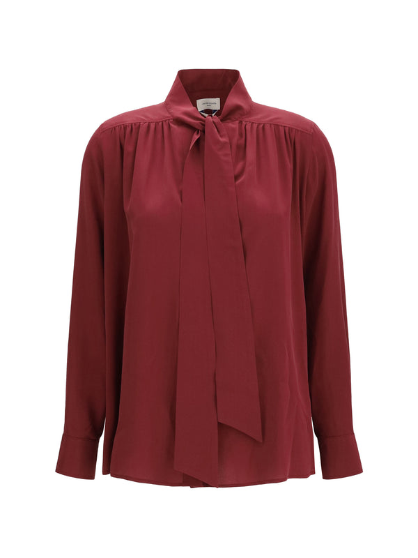Silk Shirt With Tie P92