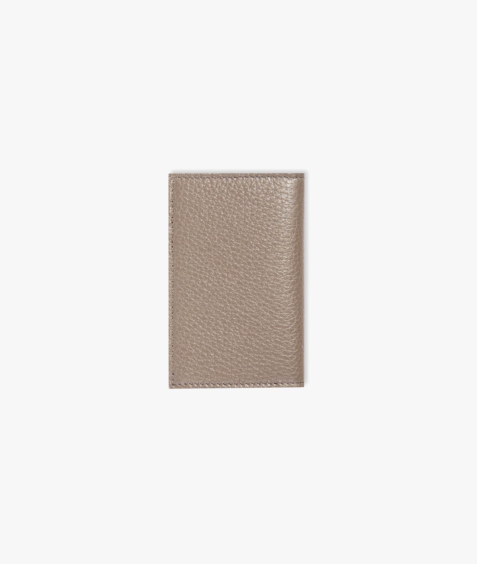 Vertical Card Holder Amedeo Chocolate Credit And Business