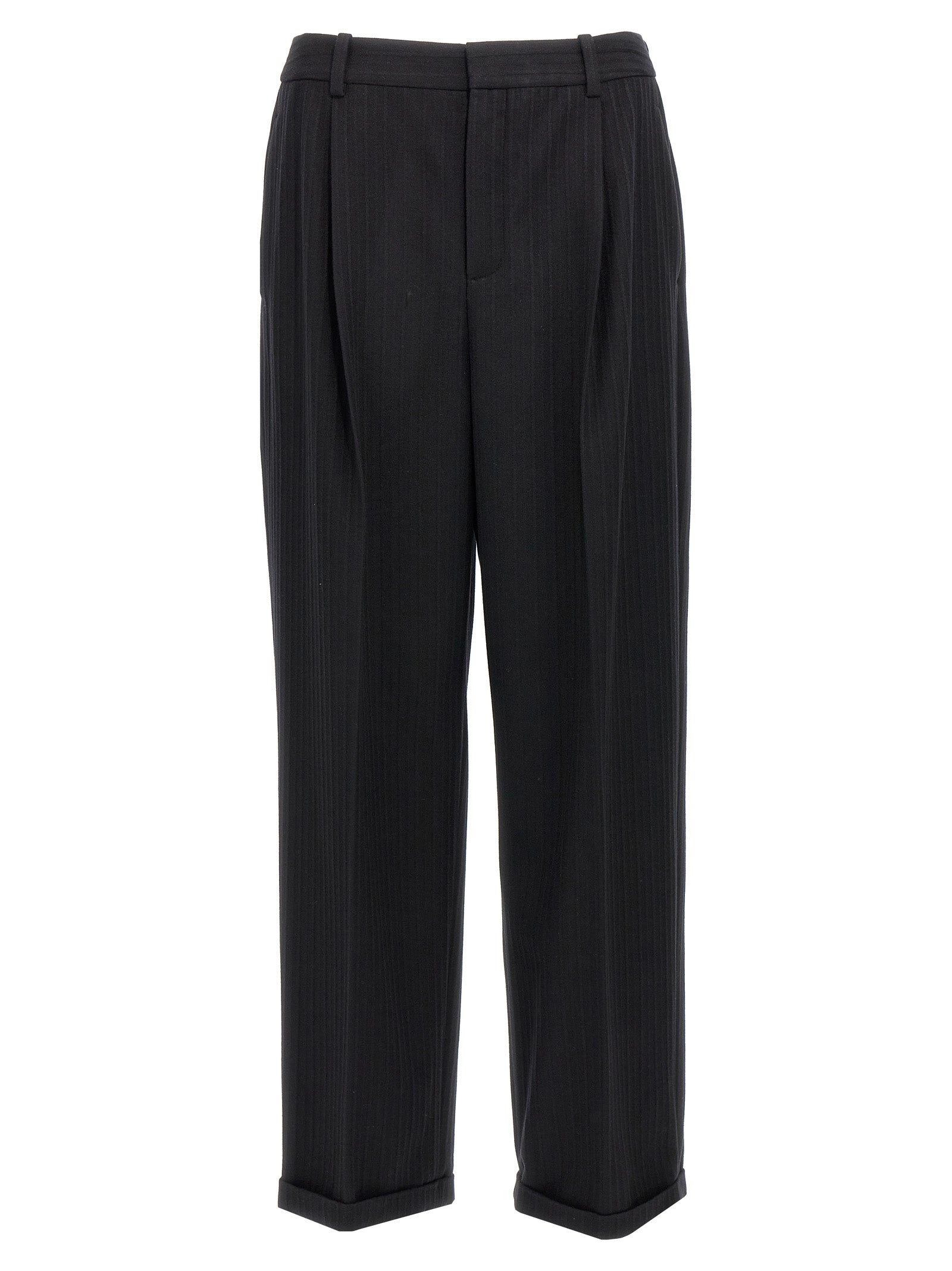 90s pants Black Wool