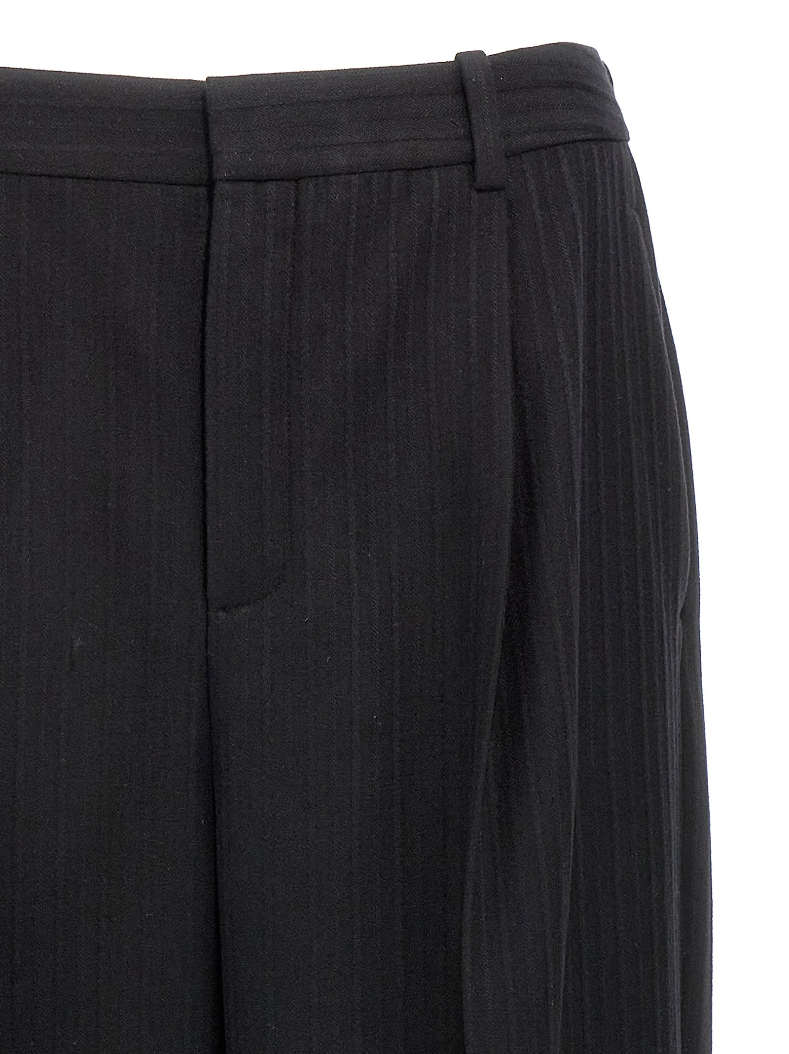 90s pants Black Wool