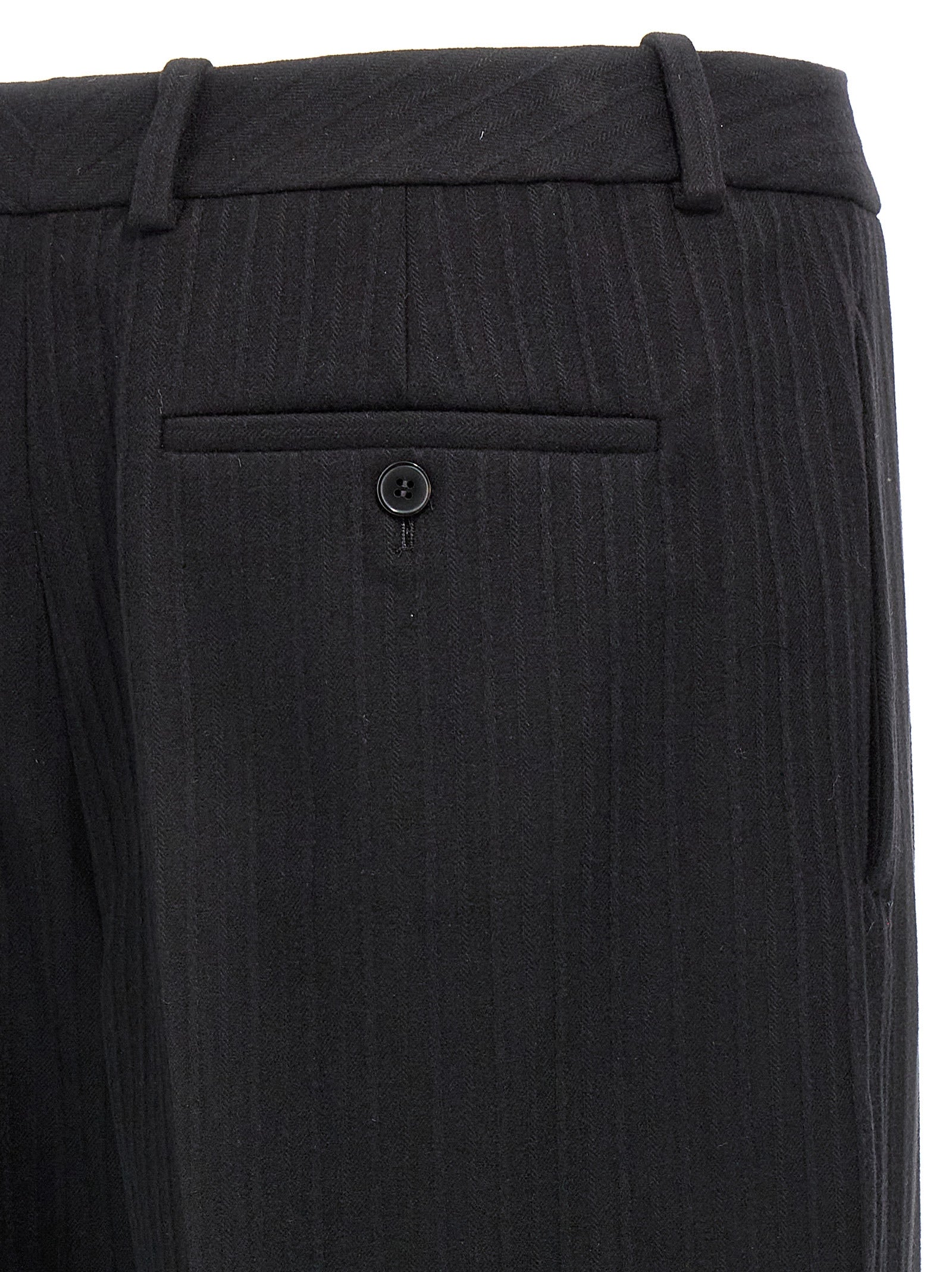 90s pants Black Wool