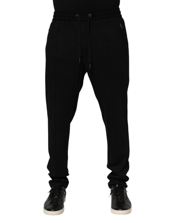 Dolce & Gabbana 88% Rayon joggers in black