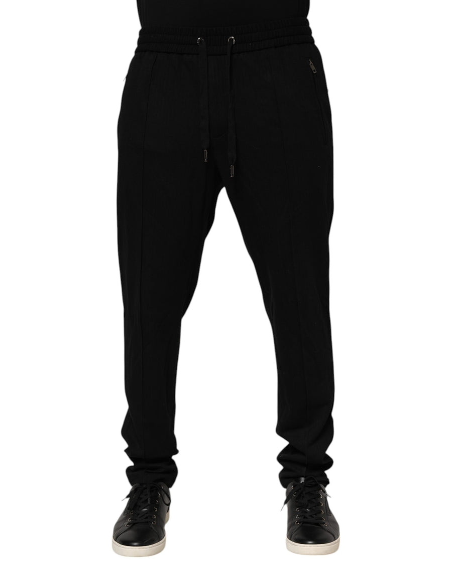 Dolce & Gabbana 88% Rayon joggers in black