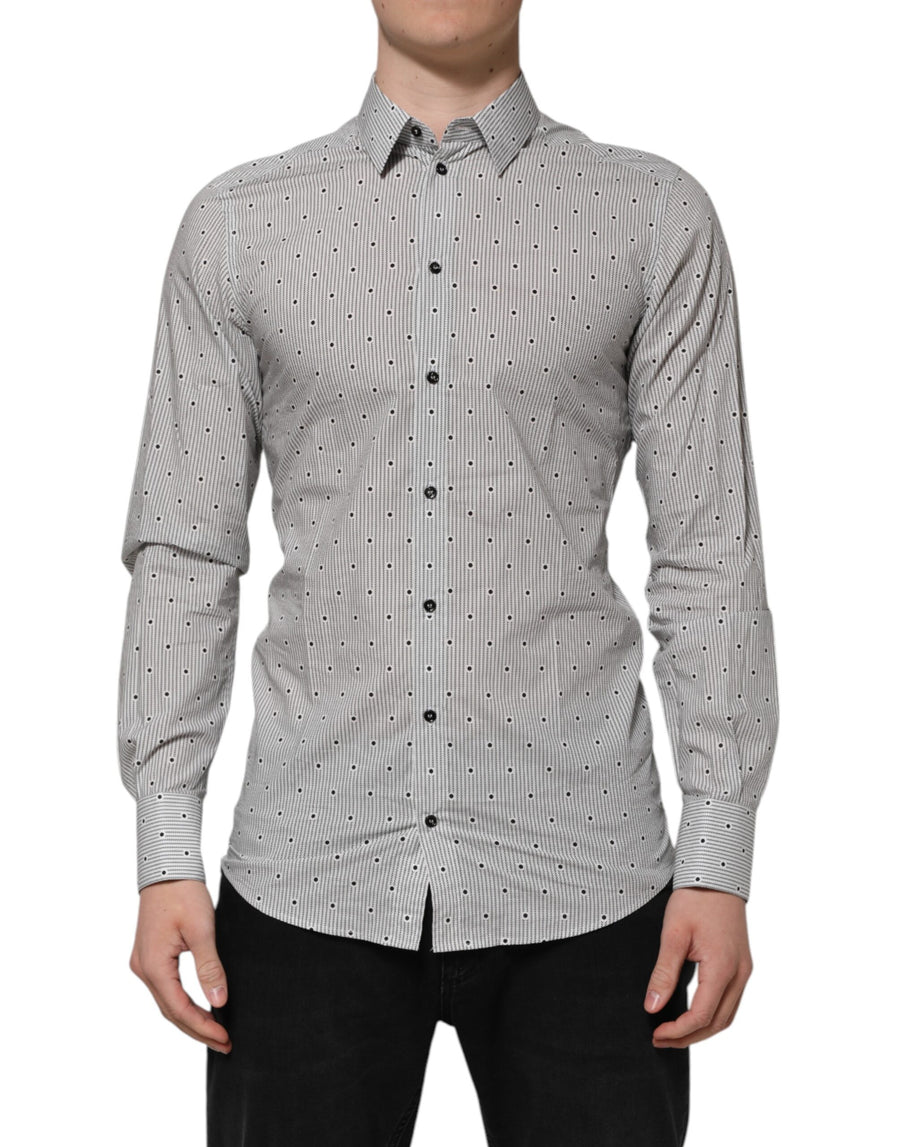 Dolce & Gabbana 100% Cotton shirt in gray