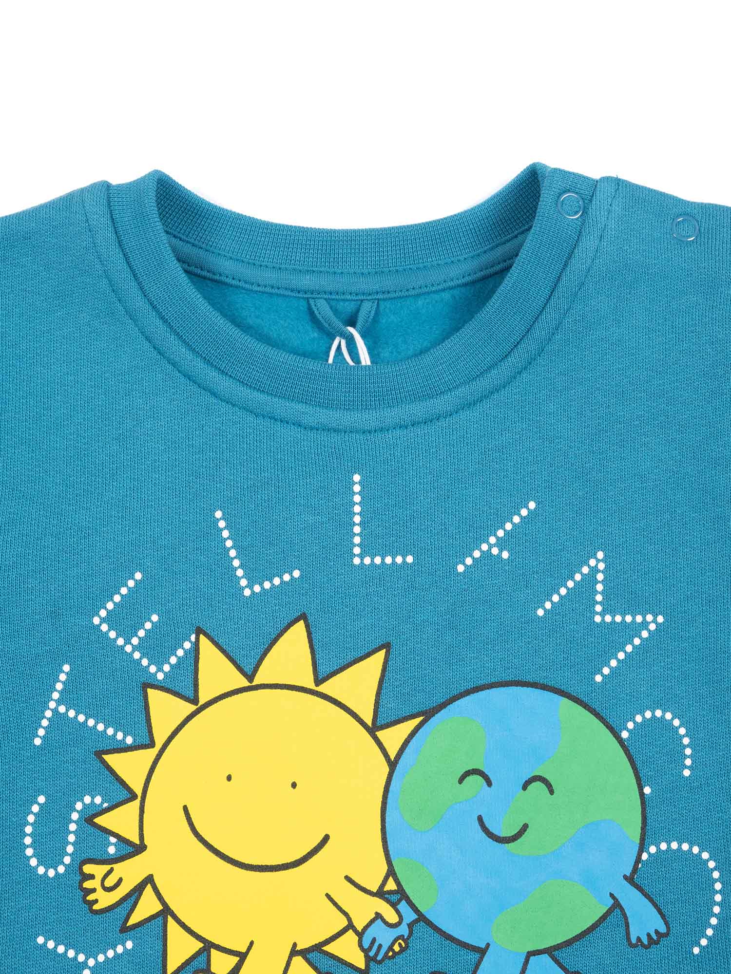 Sweatshirt Light Blue Cotton