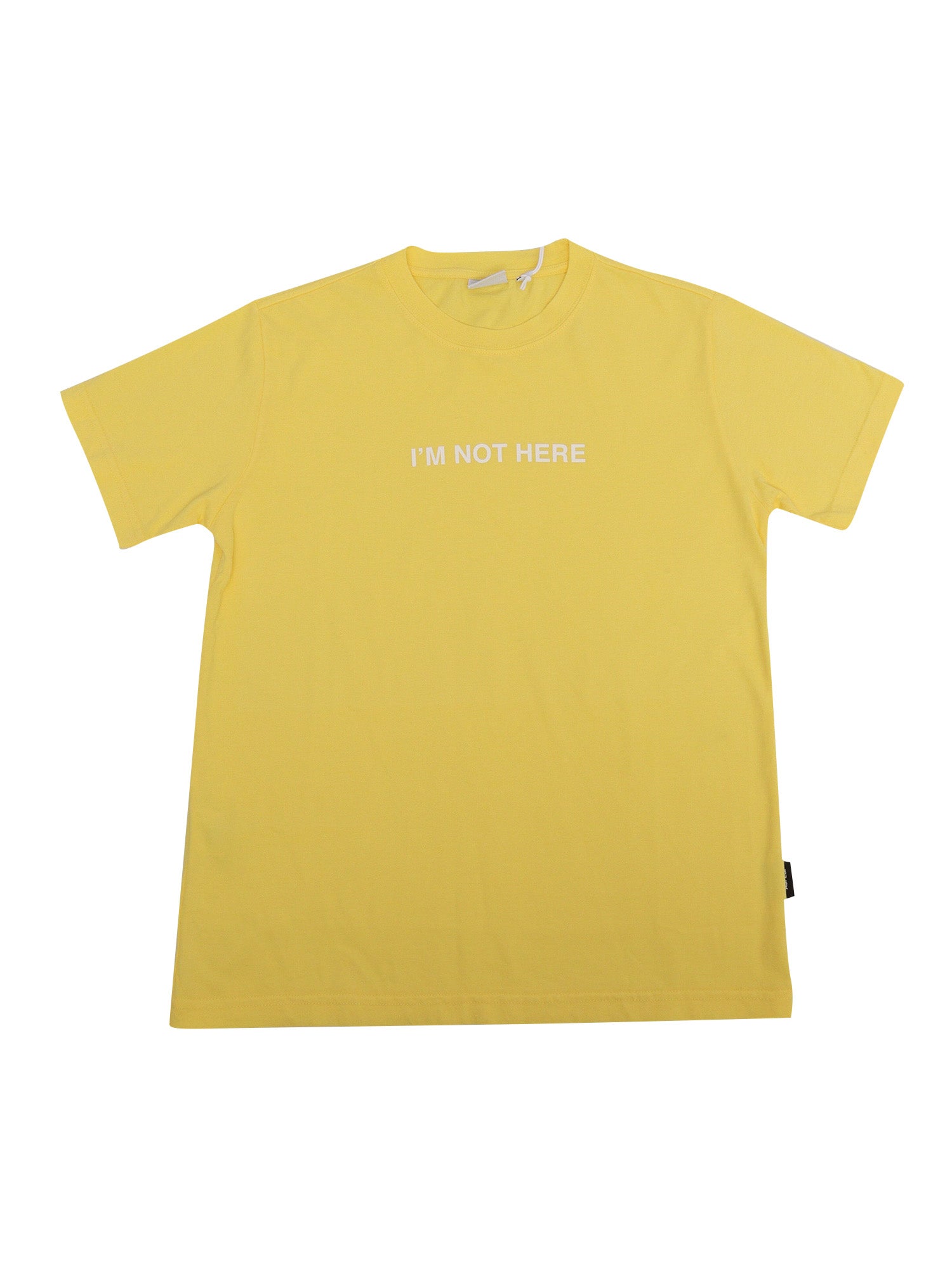 Yellow T-shirt Cotton Short Sleeves