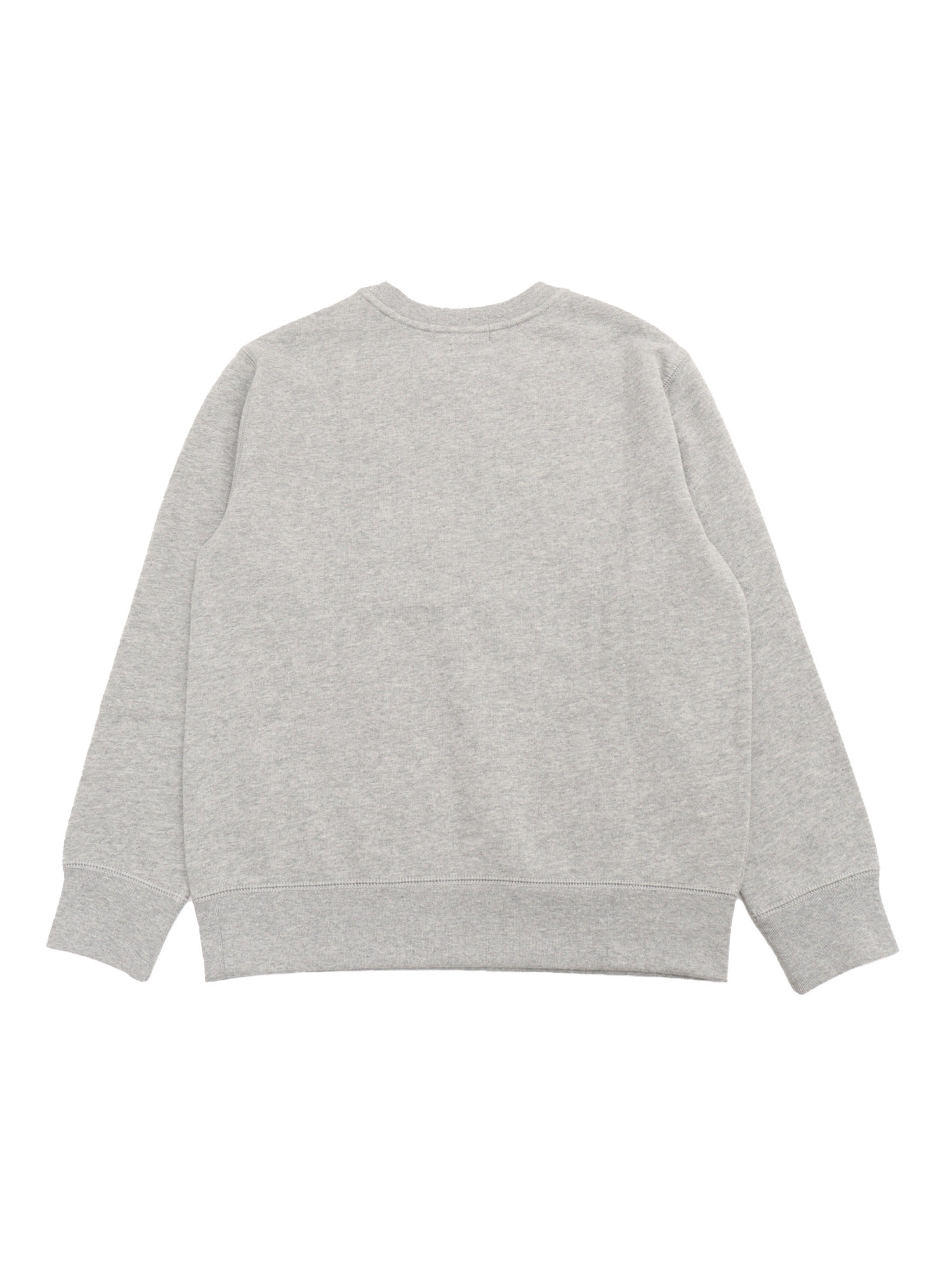 LS CN-TOPS-KNIT Grey Cotton Polyester Sweatshirt