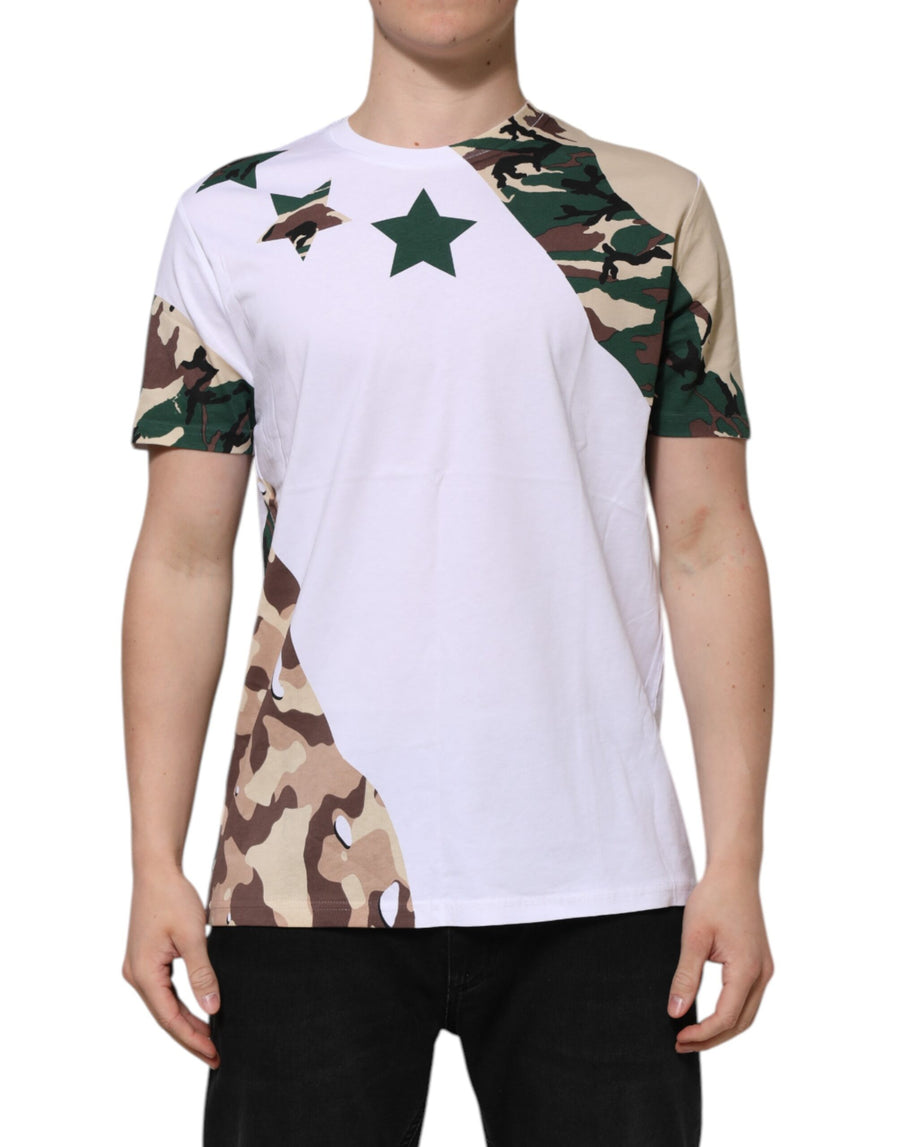 Dolce & Gabbana 100% Cotton t-shirt in white