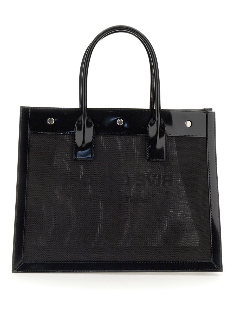 Rive Gauche Small Bag Black Polyamide Shoulder