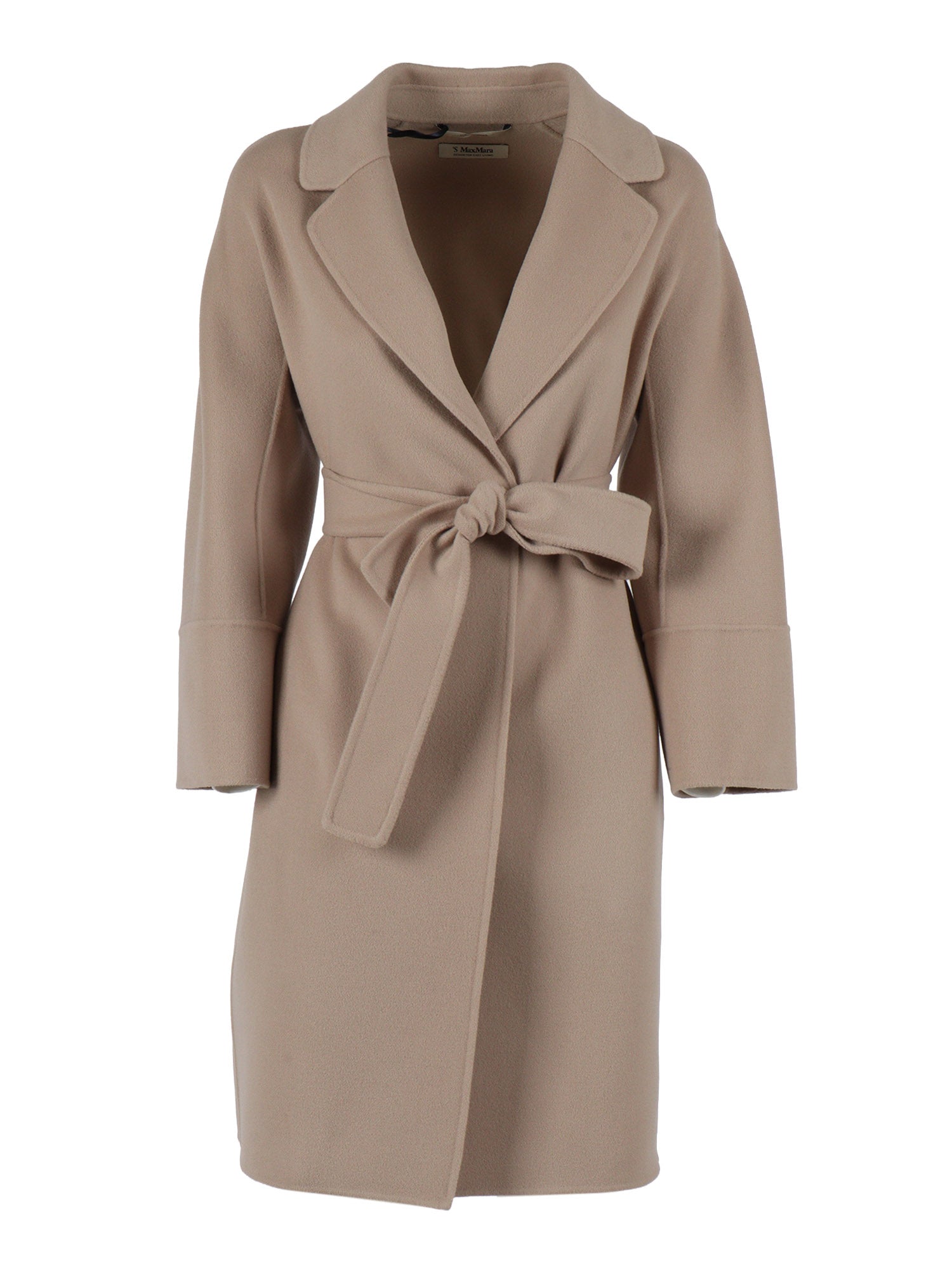 COAT Beige Virgin Wool