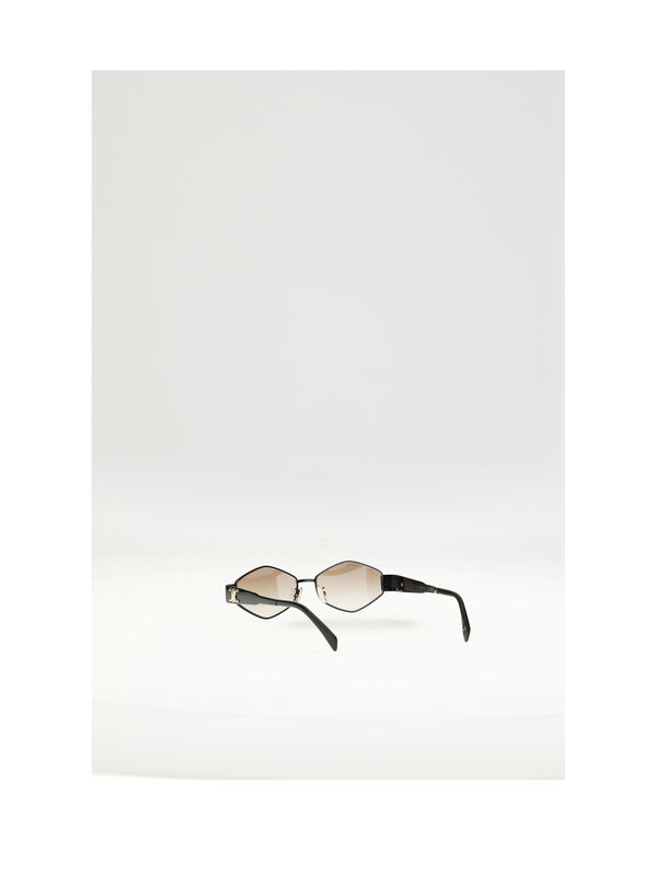Sunglasses Triomphe Metal 02 Black-Gradient Brown Black/gradient