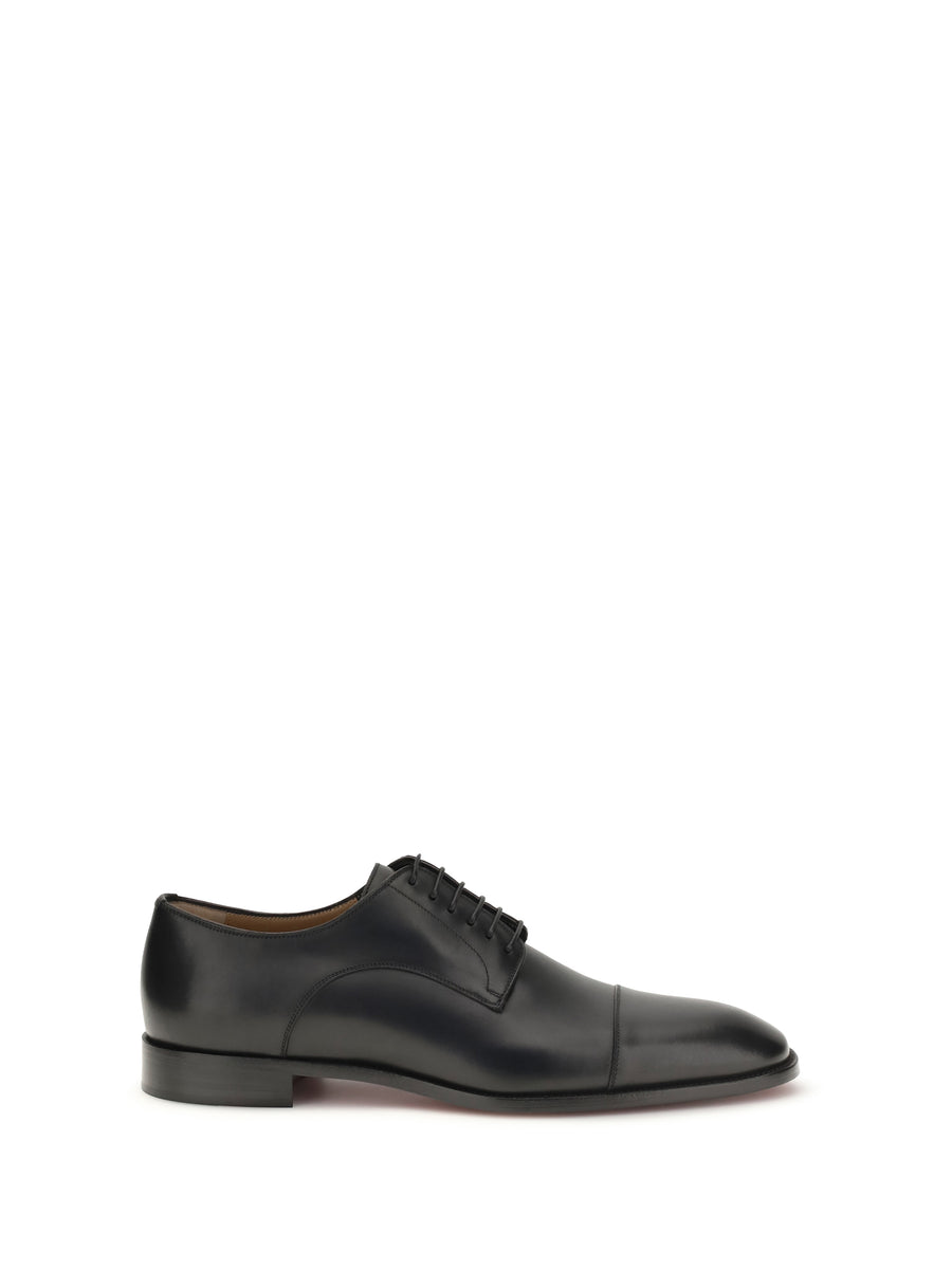 Oxford Lace-Up Shoes Greggo Black Leather Calf