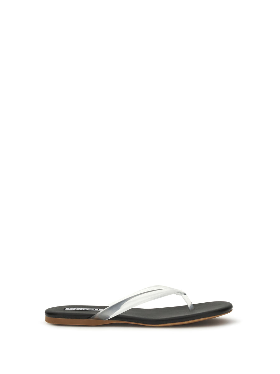 Flip-Flop Sandals Harmony Ebony Rubber Upper