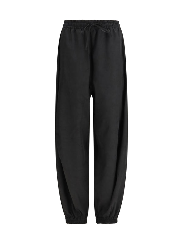 Rohe 100% Polyester joggers in black