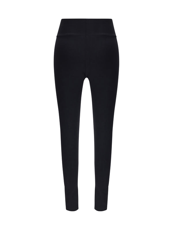 Perfect Fit Leggings Black Uni Polyamide