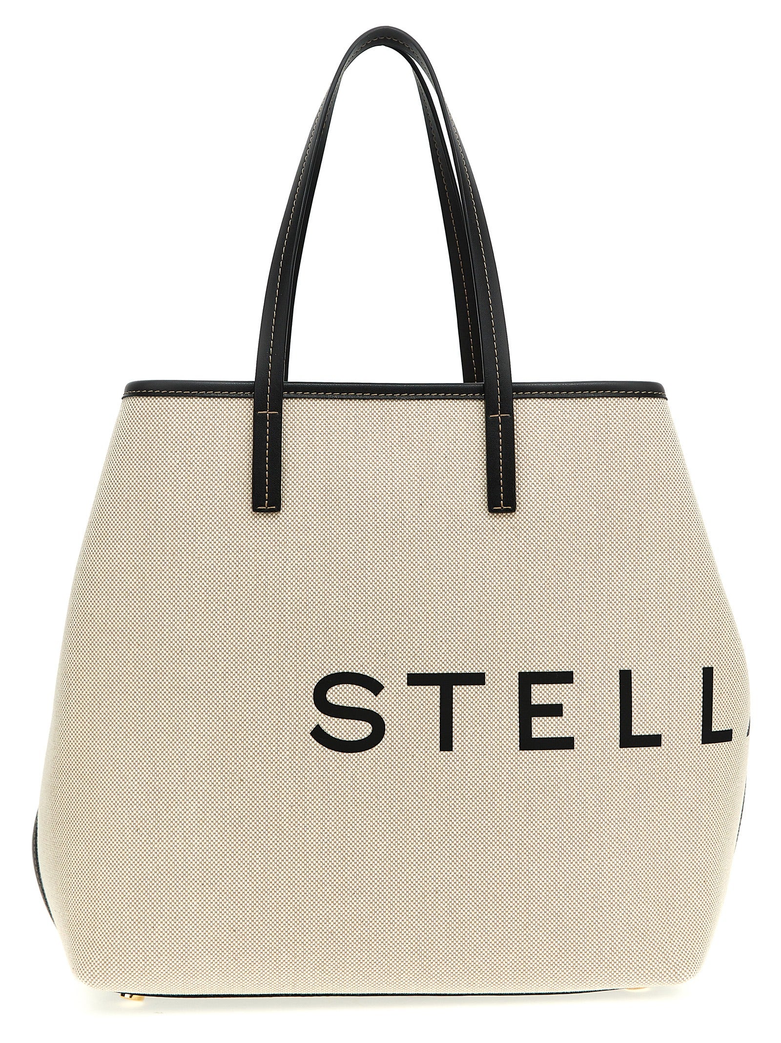 Logo shopping bag Beige Cotton Tote