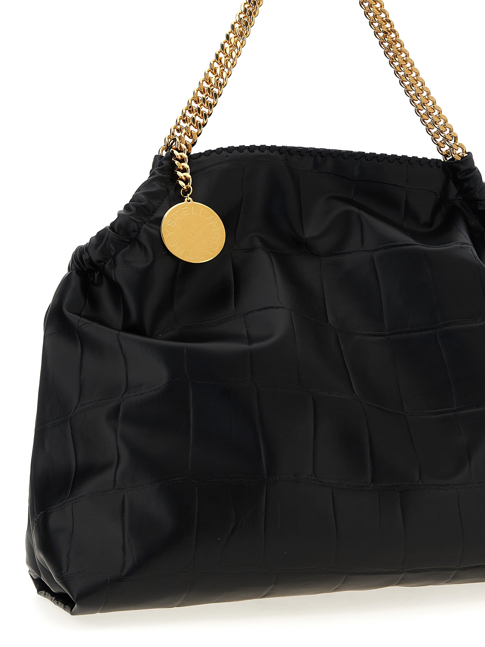 Falabella large shopping bag Black Polyester Tote