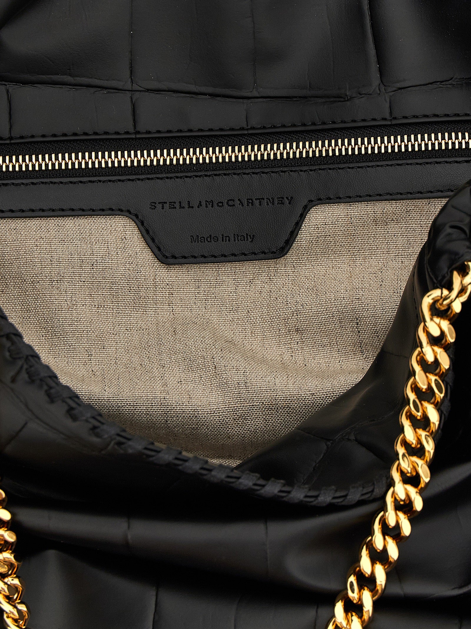 Falabella large shopping bag Black Polyester Tote