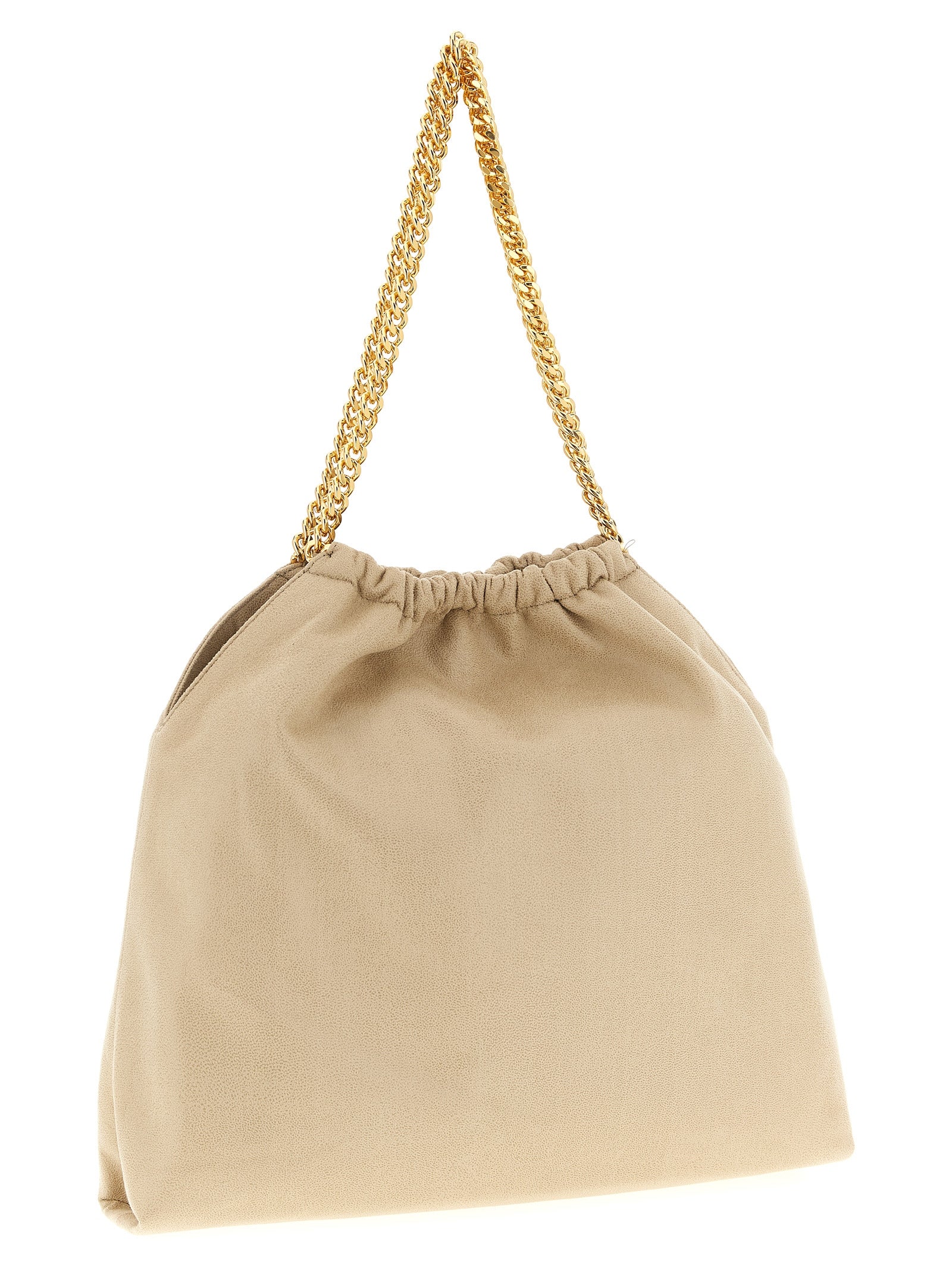 Falabella Drawstring shoulder bag Beige Polyester