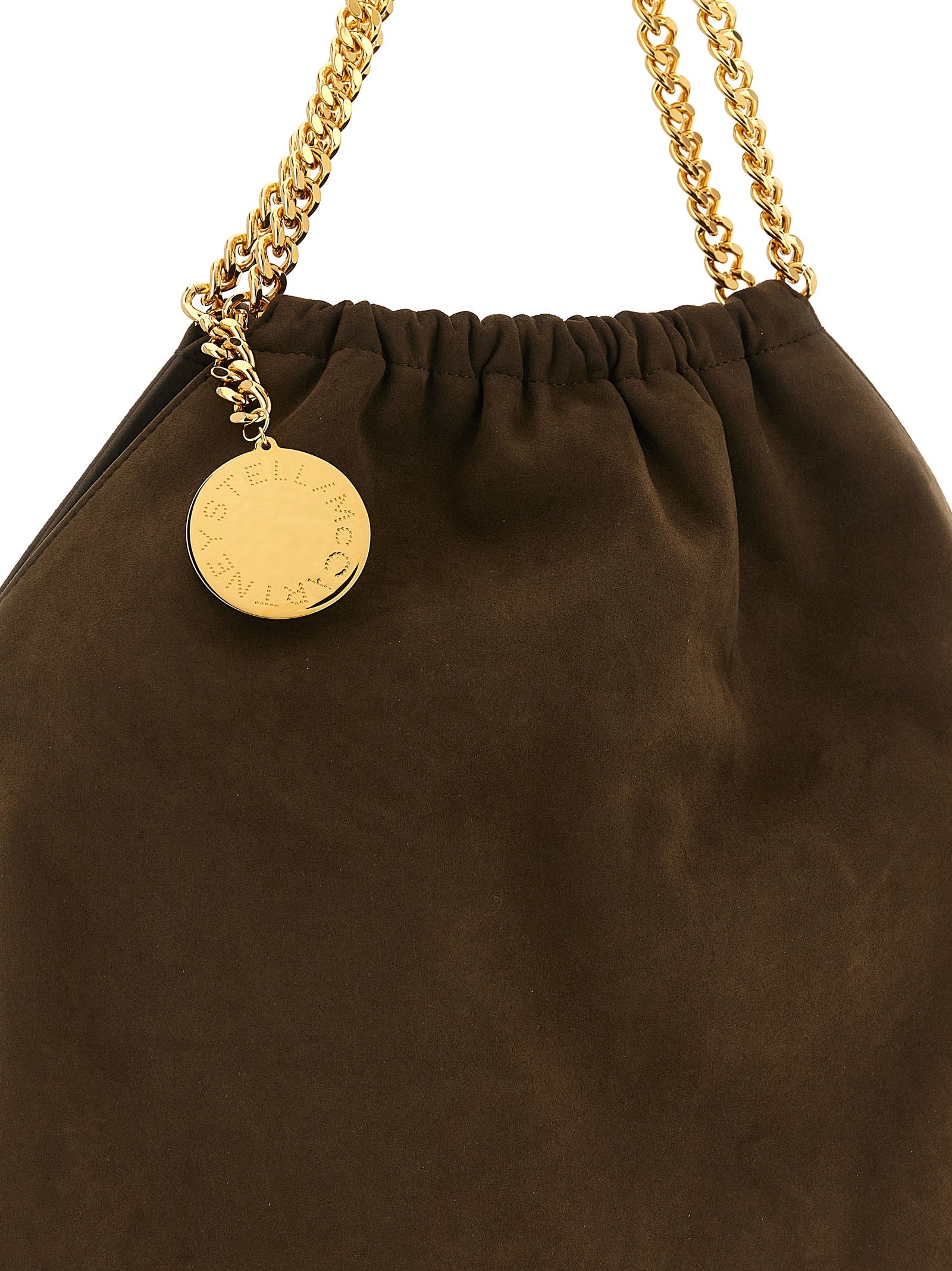 Falabella Drawstring shoulder bag Brown Polyester