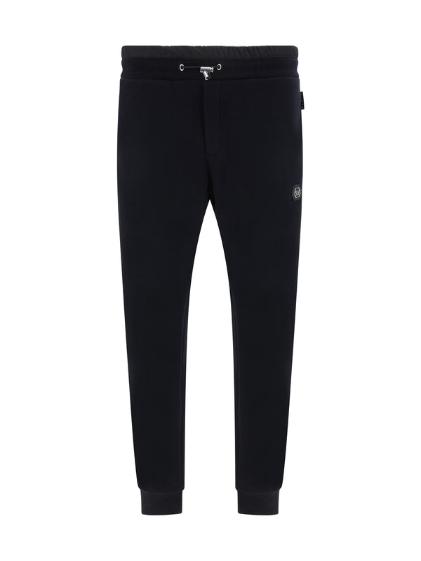 Sweatpants Hexagon Black Cotton Trousers