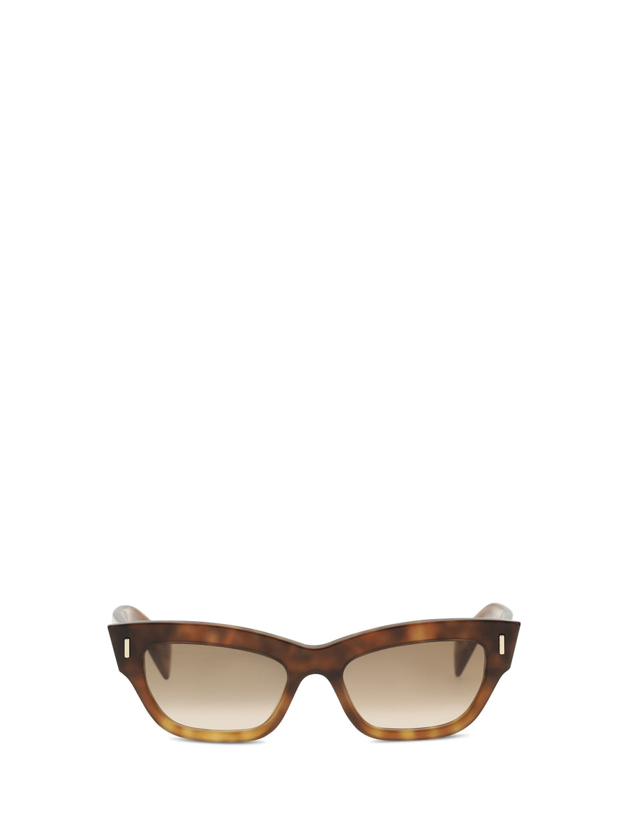 Alexander McQueen 872845J0749 100% Acetate sunglasses in brown