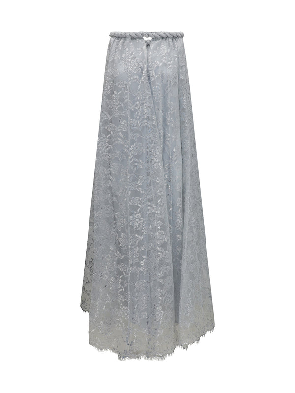 Zimmermann 71% Polyester; 29% Metal Fibers dress in silver