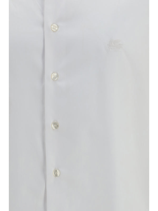 Cotton Shirt Roma Optic White