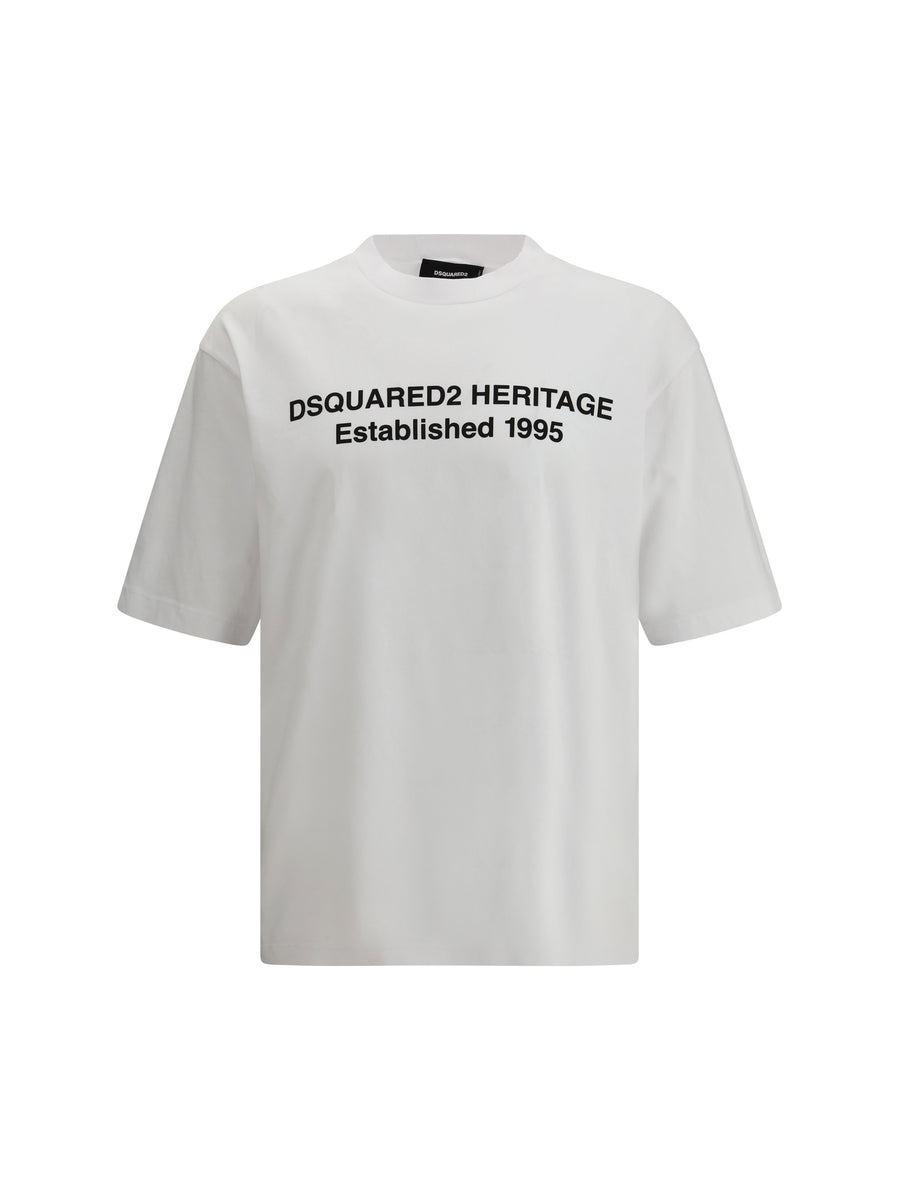 Dsquared2 100% Cotton t-shirt in white