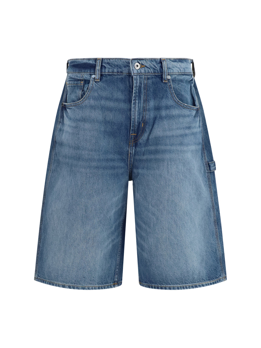 7for 100% Cotton bermuda in blue