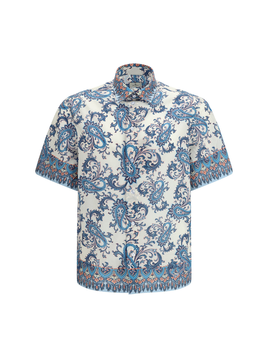 Etro 100% Cotton shirt in blue