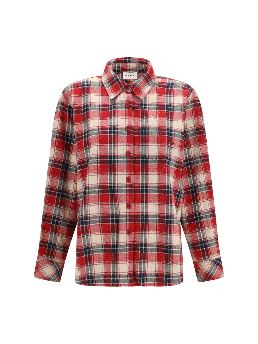 Cowboy Shirt Fantasia Rossa Cotton