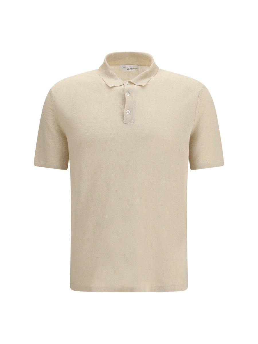 Linen Polo Ecru Shirts