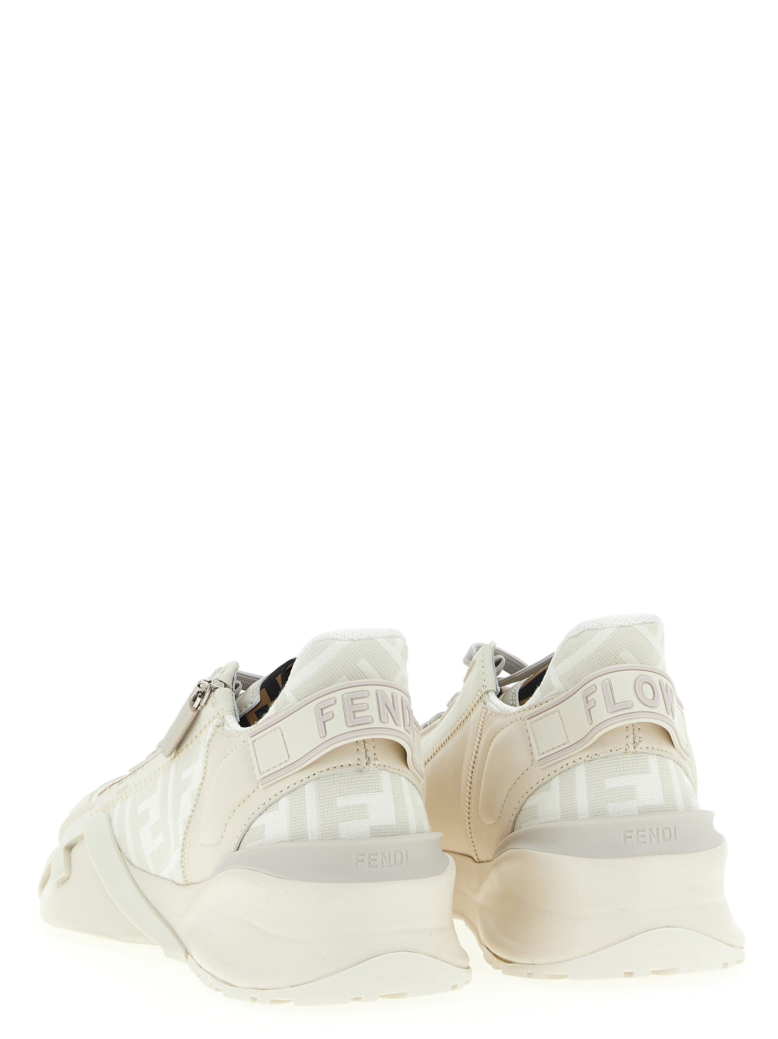 Fendi Flow sneakers White Calf Leather (bos Taurus)
