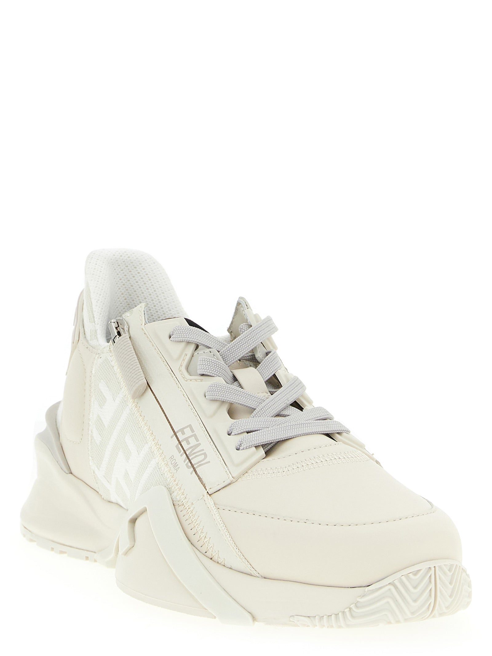Fendi Flow sneakers White Calf Leather (bos Taurus)
