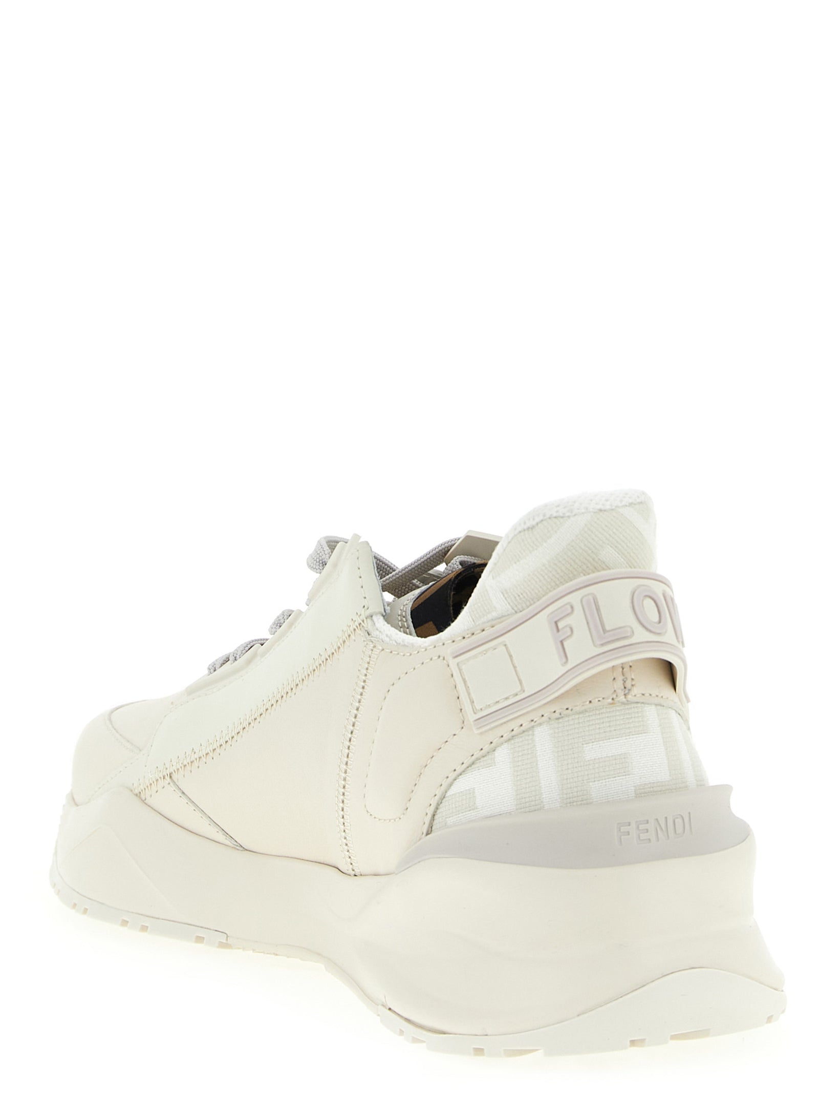 Fendi Flow sneakers White Calf Leather (bos Taurus)