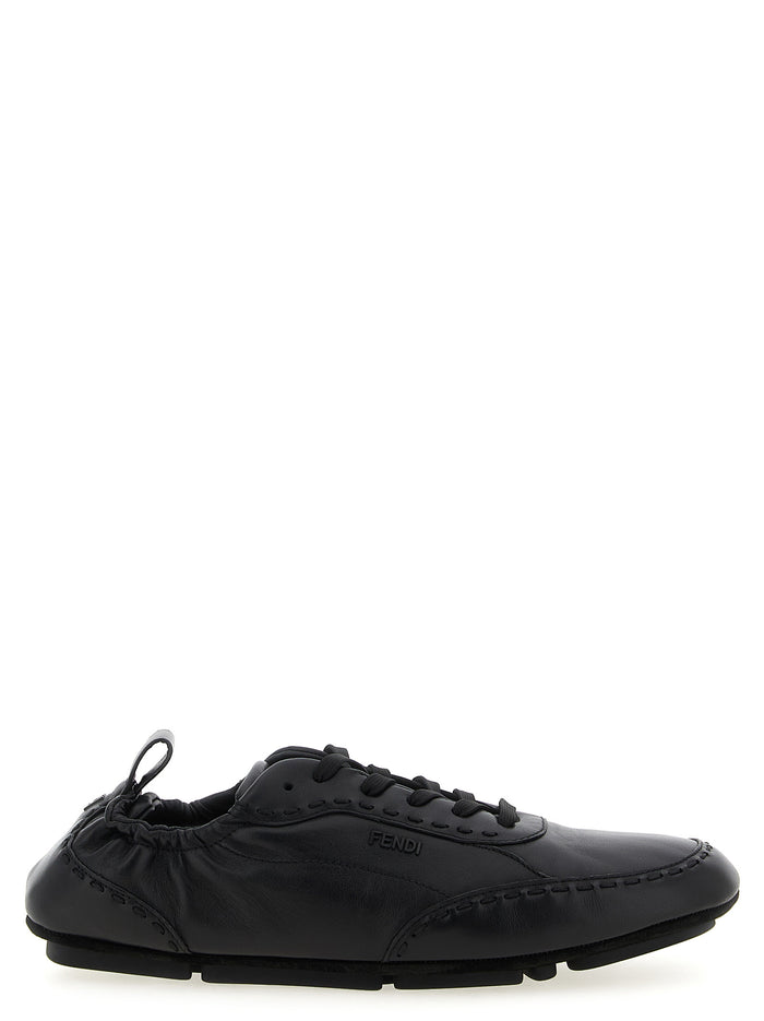 Fendi Fit sneakers Black Calfskin Leather (bos Taurus)