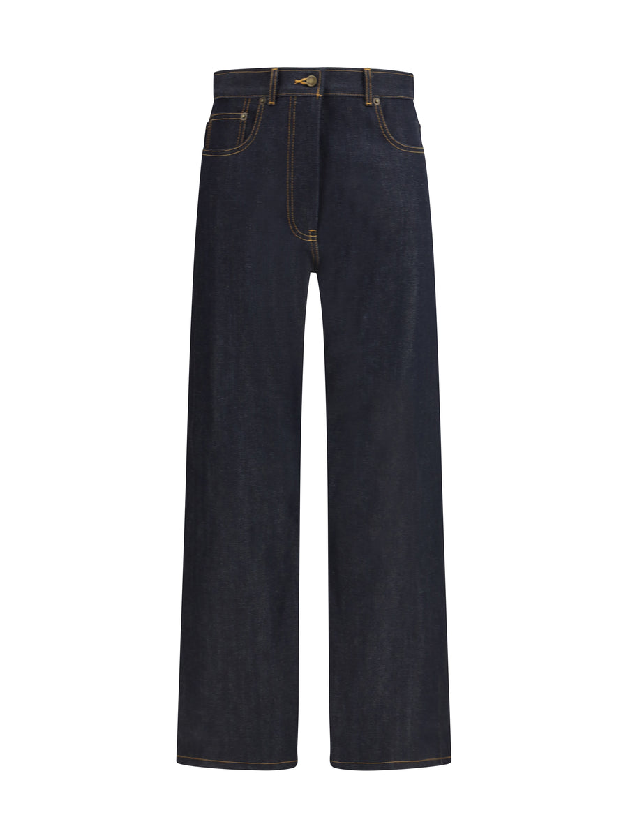 Thom Browne 100% Cotton jeans in navy