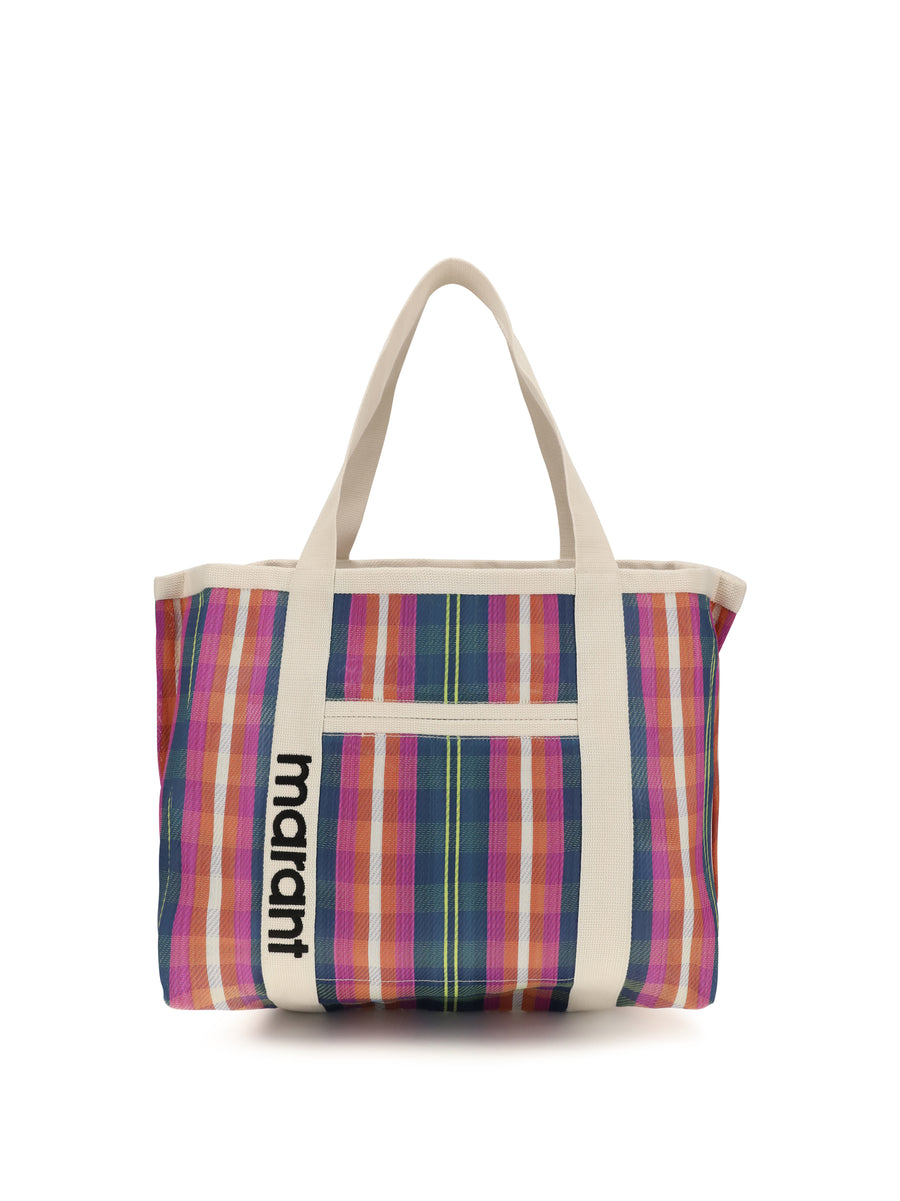 Isabel Marant 100% Nylon tote bag in multicolor