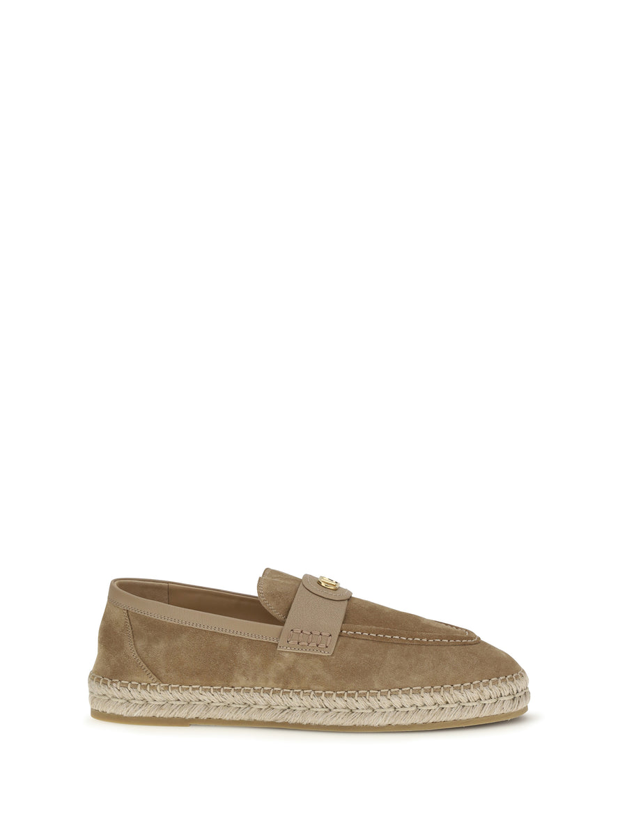 Valentino Garavani UPPER: 100% CALF LEATHER; SOLE: 100% RUBBER espadrille in beige