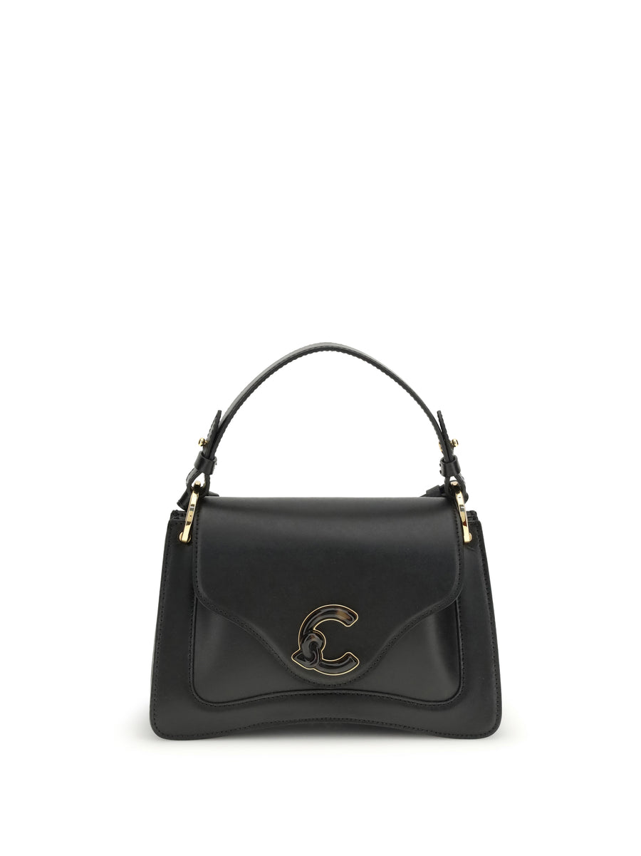 Coccinelle 100% calf leather (Bos taurus) shoulder bag in black
