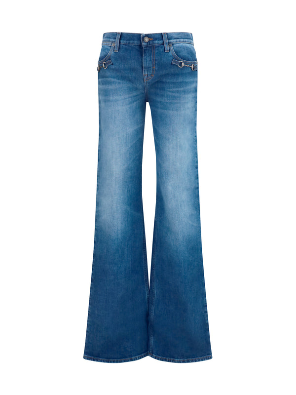 Gucci 100% Cotton jeans in blue