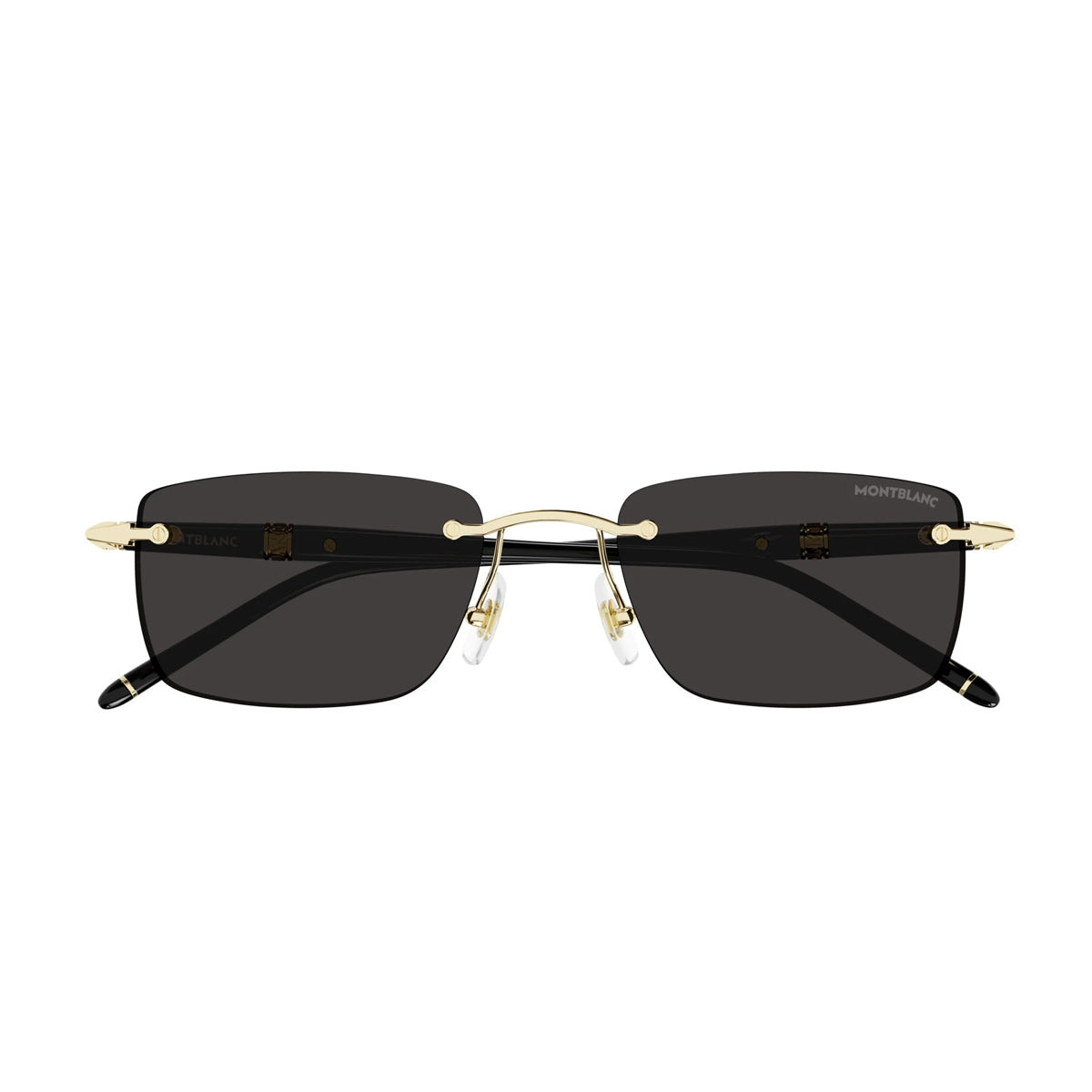 Montblanc MB0344S LINEA MEISTERSTÜCK Nero Metal Occhiali Sole