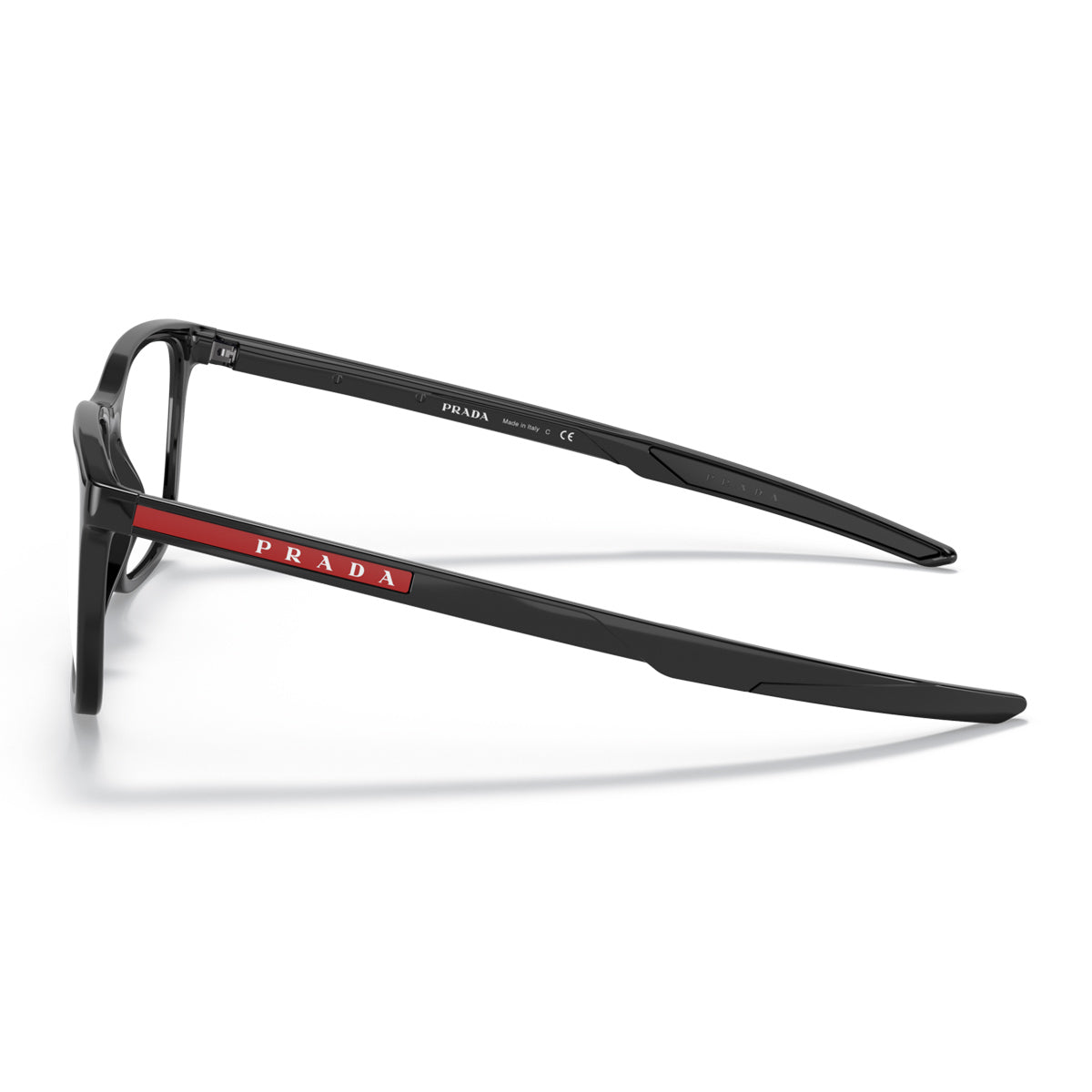 Prada Linea Rossa PS 07OV 1AB1O1 Nero Nylon Occhiali Da Vista