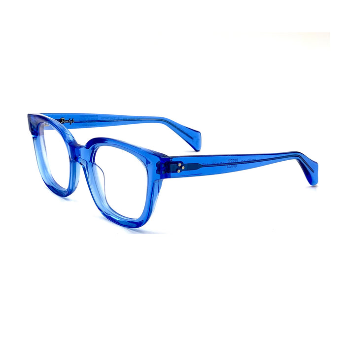 Menelao Azzurro Blu Celluloid Occhiali Vista